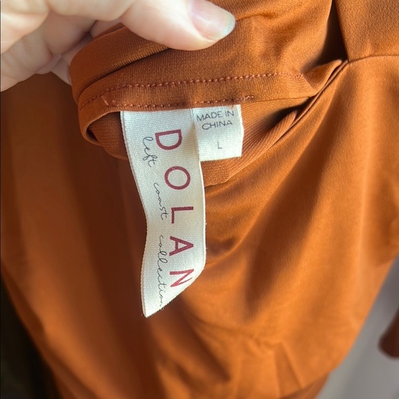 ***NEVER WORN*** Dolan for Anthropologie Chic Brown Long Sleeve‎ Dress - Picture 5 of 10